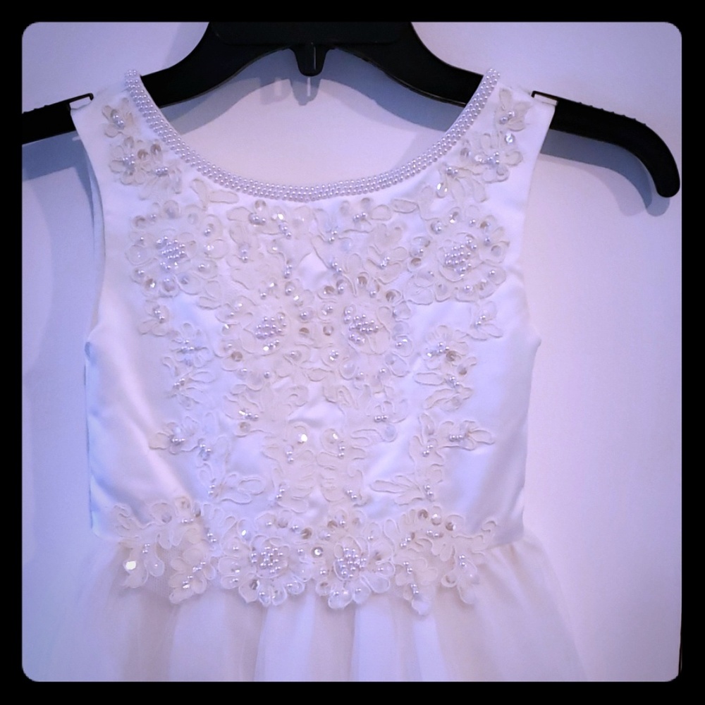 Communion dress and head piece